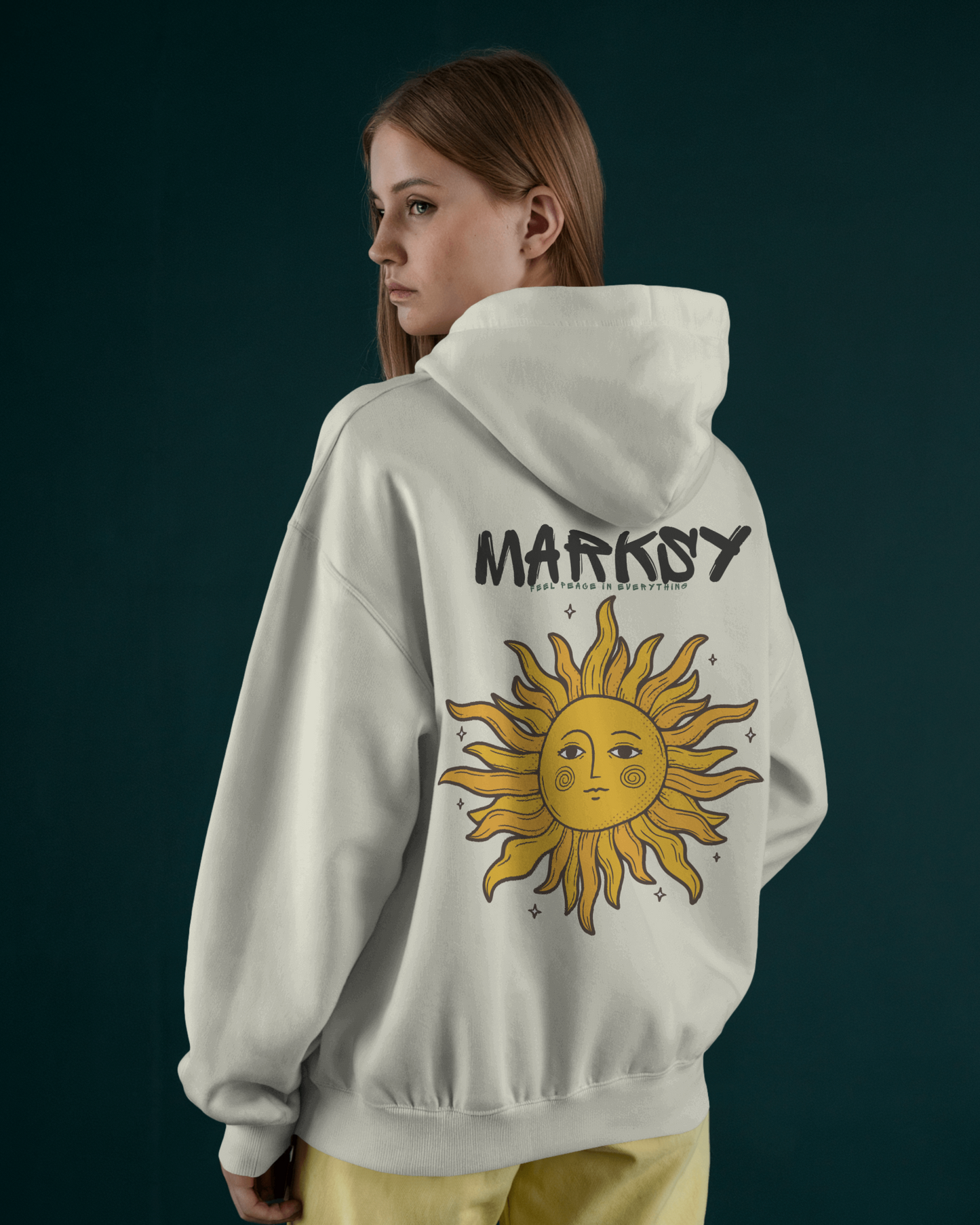Marksy Feel Peace In Everything Hoodie