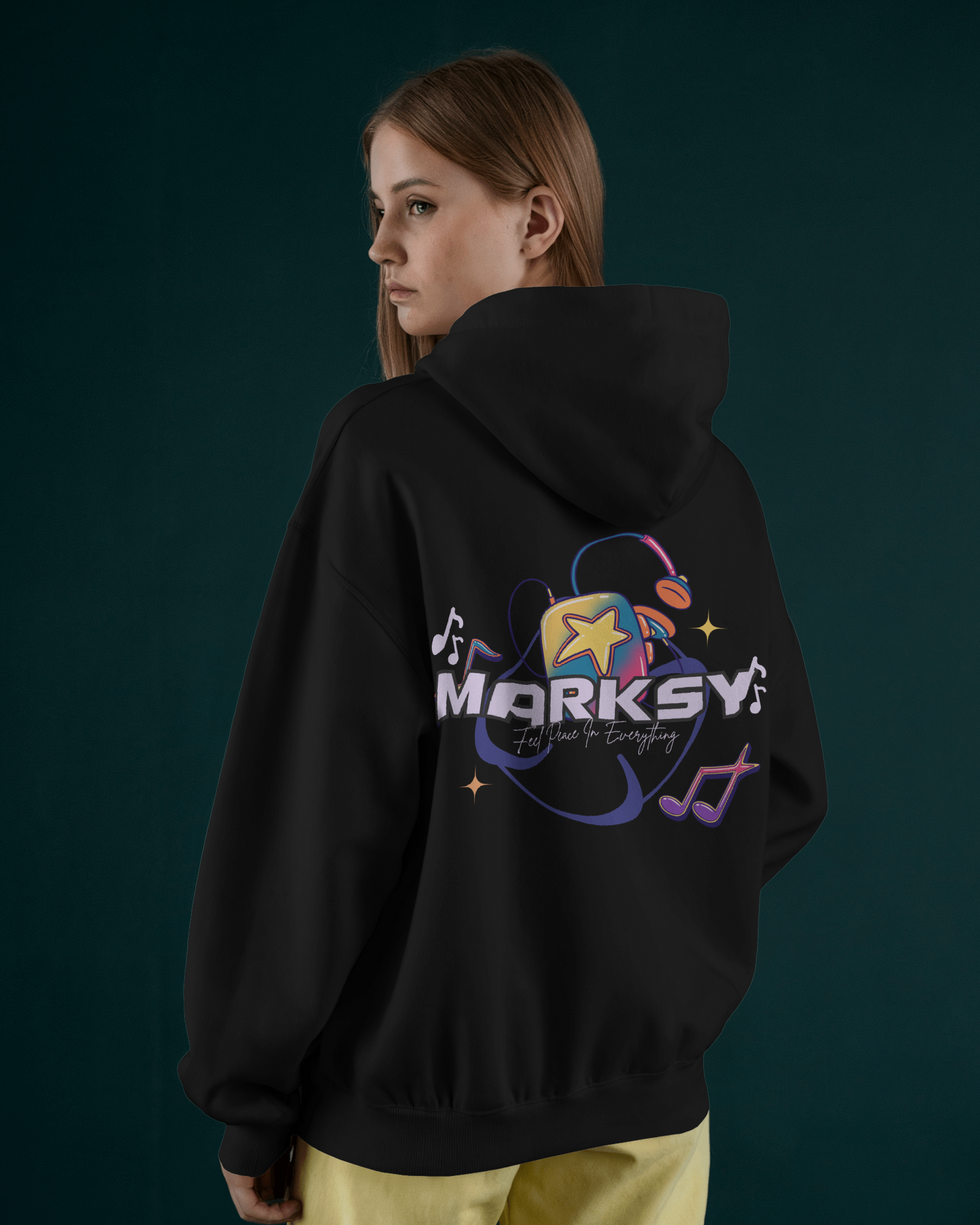 Marksy Premium Hoodie – Feel Peace in Everything